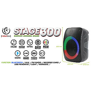 Bluetooth skaļrunis STAGE 300