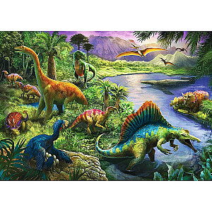 Puzle 200 gabali Plēsīgie dinozauri