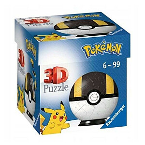 Puzle 54 gabali 3D bumba, Pokemon melna