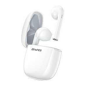 T28 TWS Bluetooth austiņas + Dock White