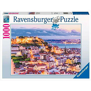 2D puzle 1000 gabalu Vista su Lisabona