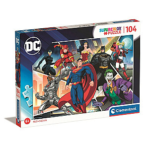 Puzle ar 104 elementiem Super Kolor DC Comics