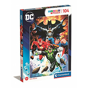 Puzle ar 104 elementiem Super Kolor DC Comics