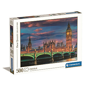 Puzle 500 gabali, augstas kvalitātes, Londonas parlaments