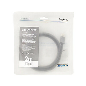 Логилинк DisplayPort 2,0 м