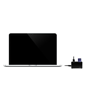 USB3.2 8-портовая док-станция, мини-черный