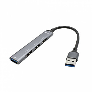 I-TEC  I-TEC USB 3.0 Metal HUB 4 Port passive