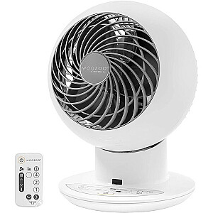 Ventilators/cirkulators Woozoo PCF-SC15T, 15 cm, 5 ātrumi, 38 W, kustīga galva, Breeze funkcija, balts