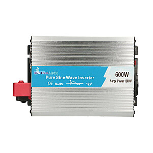 Extralink OPIP-600W | Sprieguma pārveidotājs | automobiļu 12V, 600W tīra sinusa