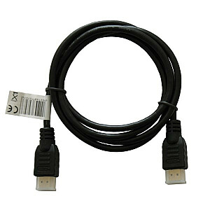 HDMI v kabelis 1,4, zelts 3D, 4Kx2K, 1,5 m, multipaka 10 gab., CL-01