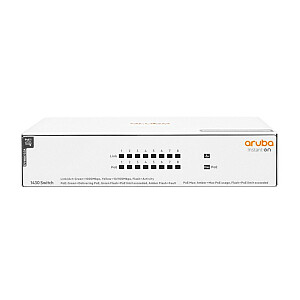 Ieslēdziet ARUBA Instant On 1430 8x1GbE PoE R8R46A