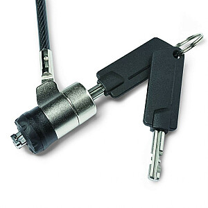 T-Lock Pro drošības kabelis, ar atslēgu, 3x7 mm slots