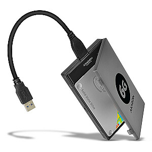 ADSA-1S6 USB 3.0 uz SATA 6G adapteris ātrai 2,5 collu SSD/HDD pievienošanai, kastītē