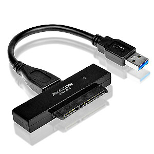 ADSA-1S6 USB 3.0 uz SATA 6G adapteris ātrai 2,5 collu SSD/HDD pievienošanai, kastītē