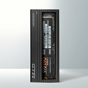 EEM2-GTR alumīnija ārējais korpuss, USB-C 3.2 GEN 2 M.2 NVMe SSD