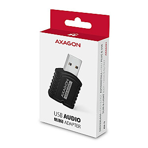 ADA-10 MINI graudu atmiņas karte, USB 2.0, 48 kHz/16 bitu stereo, USB-A