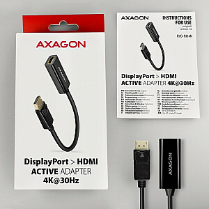 RVD-HI14N aktīvais adapteris Displayport -> HDMI 1.4, 4K/30 Hz