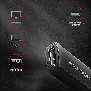 Конвертер/адаптер RVC-DP USB-C -> DisplayPort, 4K/60 Гц