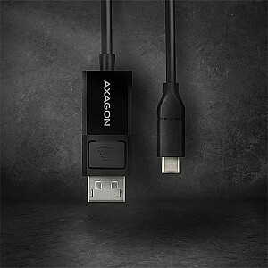 RVC-DPC pārveidotājs/USB-C kabelis -> DisplayPort 1,8 m, 4K/60 Hz