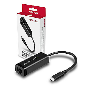 ADE-SRC Gigabit Ethernet adapteris, USB-C 3.2 Gen 1, automātiska instalēšana