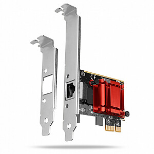 PCEE-GIX Сетевая карта PCIe 1 порт Gigabit Ethernet (RJ-45), Intel i210AT, PXE, SP и LP