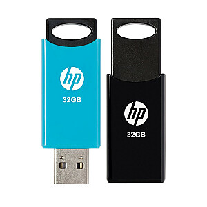 Zibatmiņas disks 32 GB USB 2.0 TWINPACK HPFD212-32-TWIN