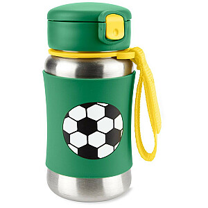 Футбольная бутылка Spark Style SS с соломинкой