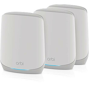 WiFi 6 sistēma Orbi RBK763S AX5400, 3 gab.