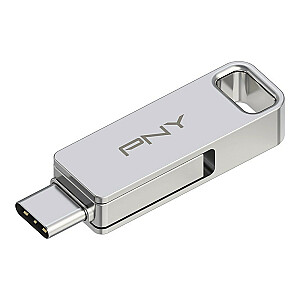 Zibatmiņas disks 128 GB USB 3.2 Duo-Link P-FDI128DULINKTYC-GE