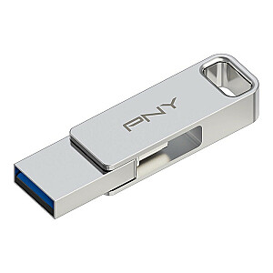 Zibatmiņas disks 128 GB USB 3.2 Duo-Link P-FDI128DULINKTYC-GE