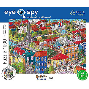 1000 gabalu puzle UFT Eye-Spy Sneaky Peekers Paris France