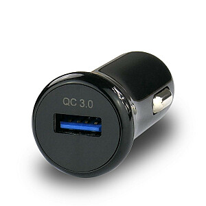 Automašīnas lādētājs CC-10 USB Quick Charger 3.0 18 W