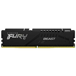 Atmiņa DDR5 Fury Beast Black 32GB (1*32GB)/5200 CL36 EXPO