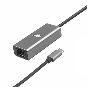 USB C–RJ45 adapteris pelēks, 10/100/1000 Mbit/s