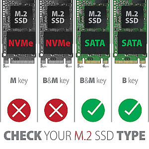 PCES-SA4M2 PCIe kontrolieris 2 iekšējie SATA 6G + 2 iekšējie SATA M.2 porti ar B, SP un LP atslēgu