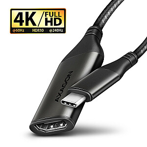 Переходник RVC-HI2M USB-C -> HDMI 2.0 4K/60Гц Алюминий, кабель 25см