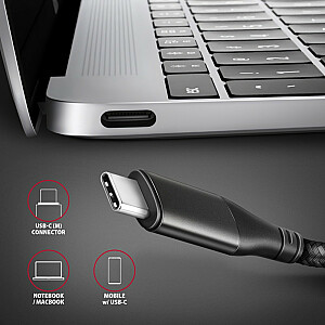 Переходник RVC-HI2MC USB-C -> HDMI 2.0 4K/60Гц Алюминий, кабель 1,8м