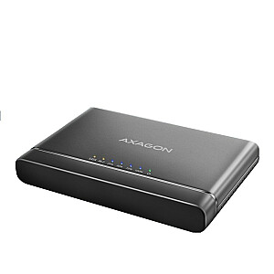 AXAGON ADSA-CC USB-C 10 Gbps — NVMe M.2 SSD un 2,5 collu/3,5 collu SATA SSD/HDD CLONE MASTER 2