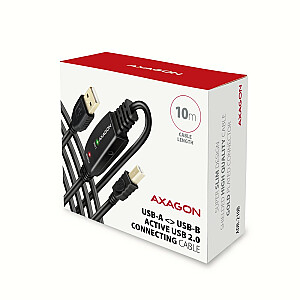ADR-210B USB 2.0 A-M -> B-M Активный соединительный кабель/усилитель 10 м