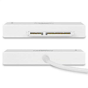 ADSA-1S USB 2.0 SATA adapteris ātrai 2,5 collu SSD/HDD pievienošanai Kastītē