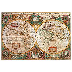Пазл 1000 деталей Компактная Mappa Antica