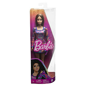 Кукла Barbie Fashionistas с завитыми волосами и веснушками