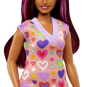 Кукла Barbie Fashionistas в платье в форме сердца