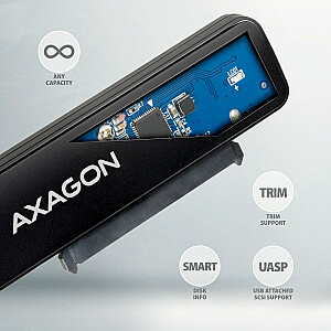 Адаптер ADSA-FP2C USB-C 5 Гбит/с SATA 6G 2,5-дюймовый жесткий диск/твердотельный накопитель FASTPort2