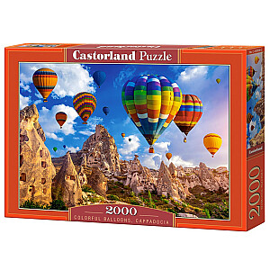 Пазл 2000 деталей Разноцветные воздушные шары Каппадокия