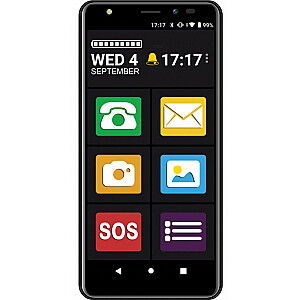 MS 554 4G viedtālrunis ar lietotnēm draudzīgu ekrānu