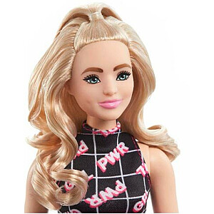 Barbie Fashionistas Power Girl apaļas formas lelle