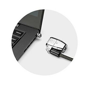 Блокировка для ноутбука ClickSafe 2.0 3-в-1 T-образная планка с ключом, Nano, Wedge