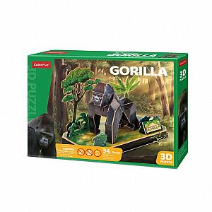 Dzīvnieku 3D mīkla - Gorilla