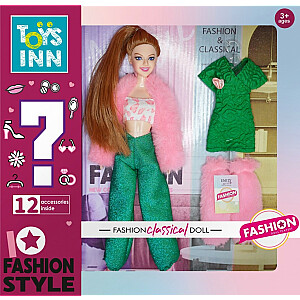 Розовая кукла Emily Fashion